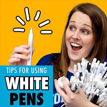 Tips for Using White Pens