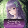 cover enchanting forest pixies