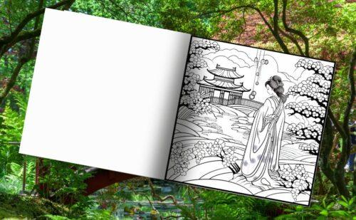 Japanese gardens vol. 2 mockup