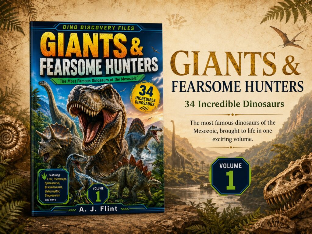 Giants & Fearsome Hunters - Dino Discovery Files Vol. 1 - preview