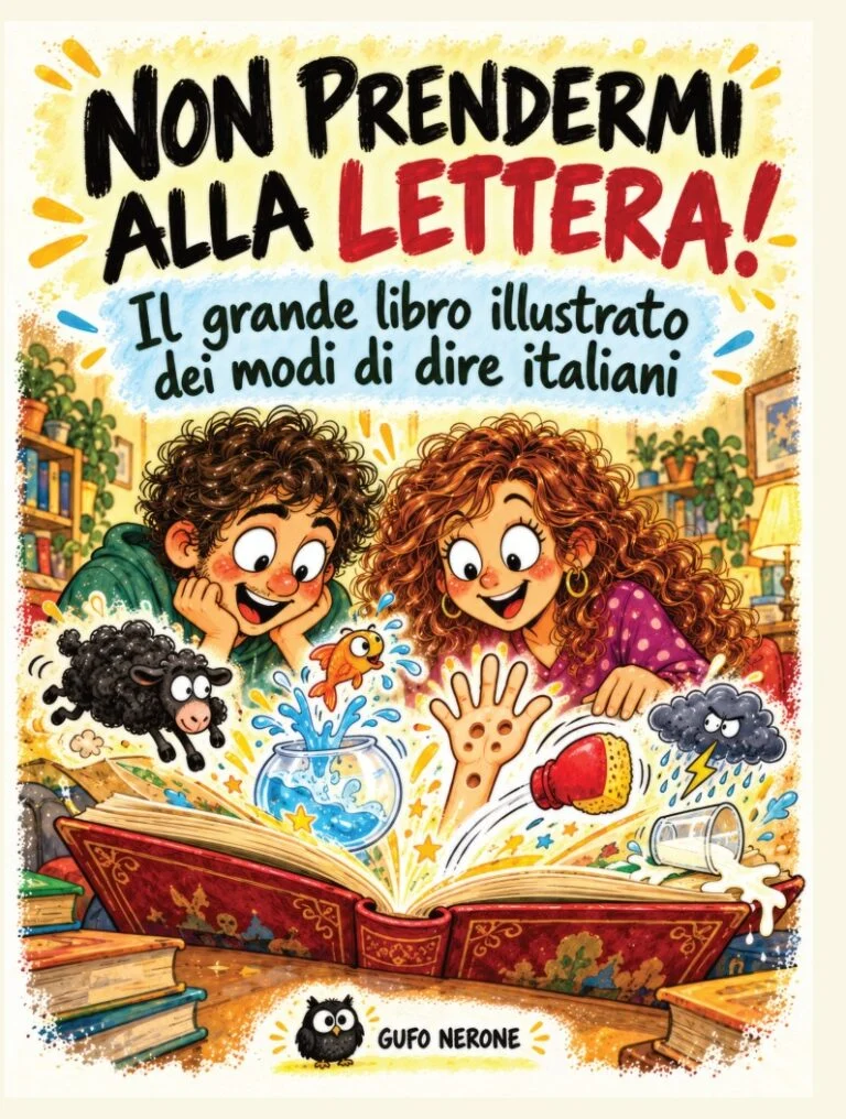 Non prendermi alla lettera! Il grande libro illustrato dei modi di dire italiani - cover